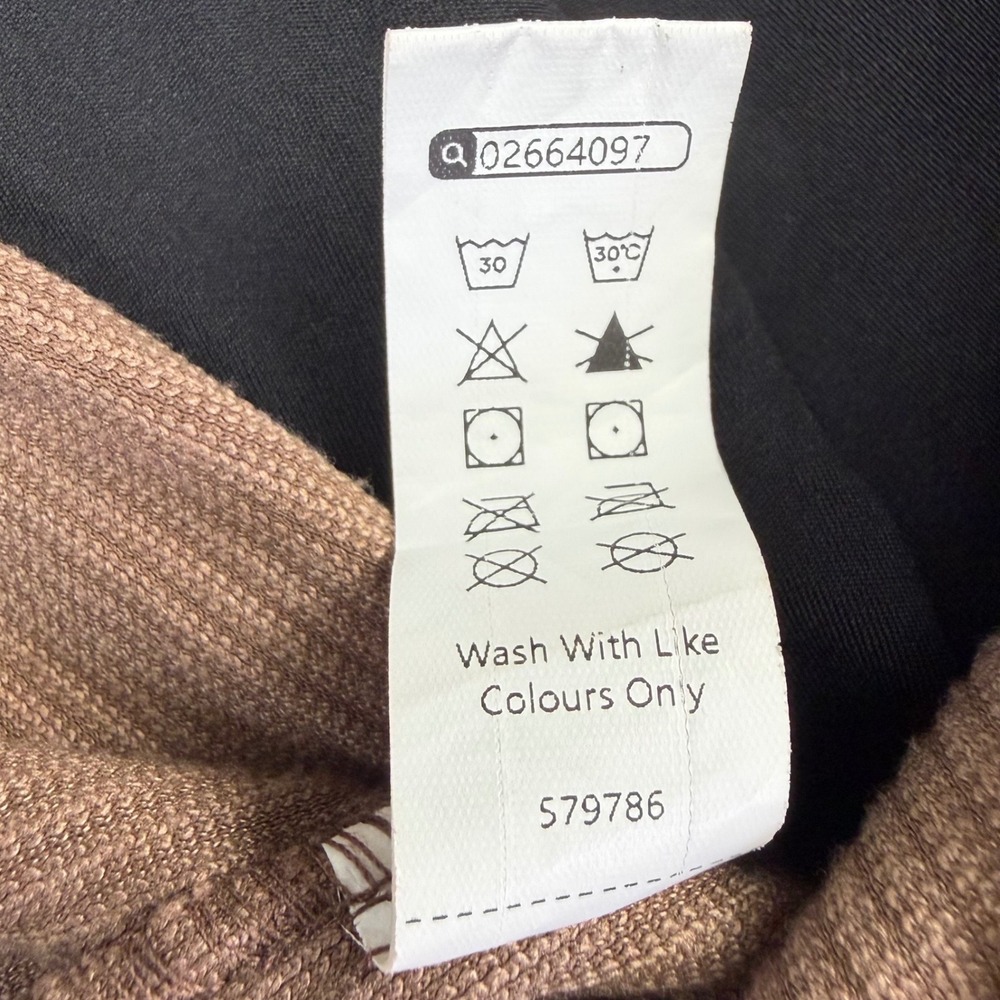 Halara High Waisted 2 in 1 A-Line Corduroy Mini Skort Ribbed Active Office XL - Picture 13 of 15